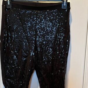 Torrid Black Sequin Trousers